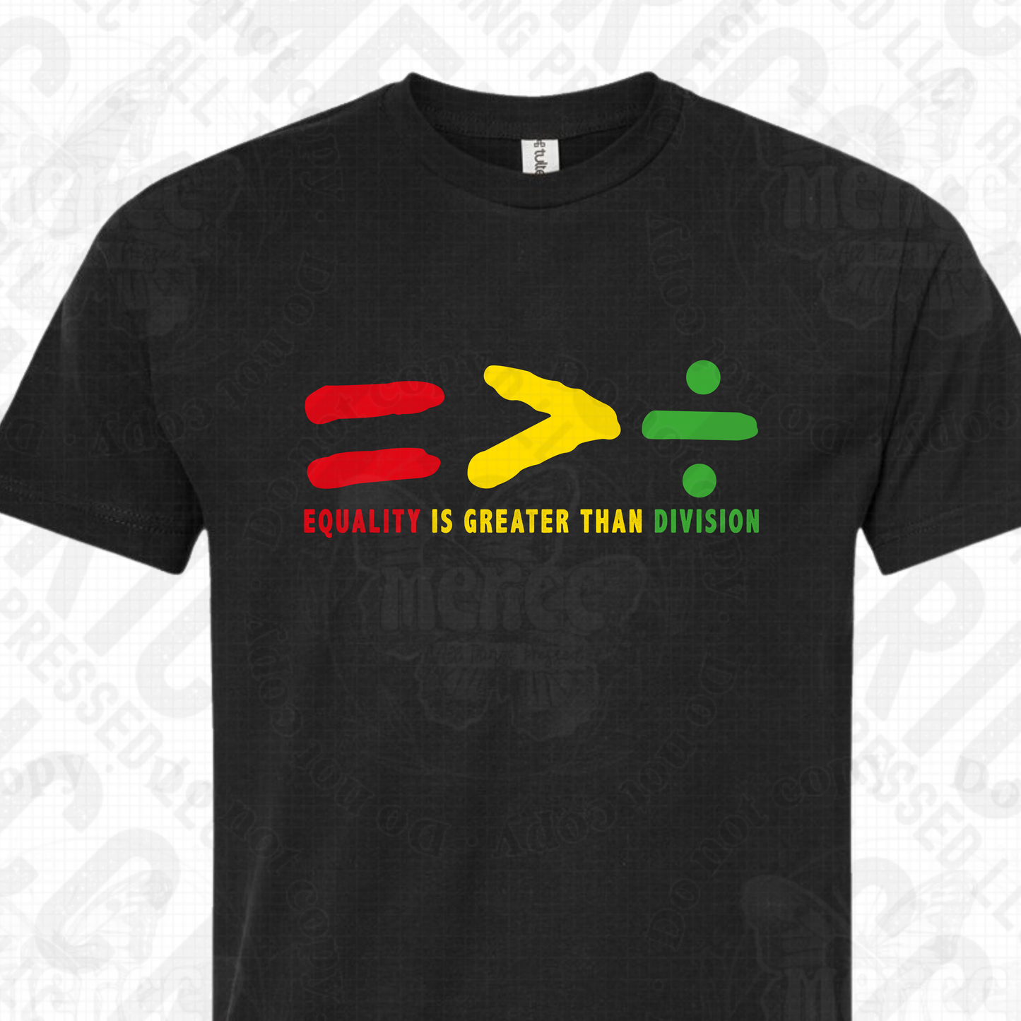 Equality is Greater Than Division