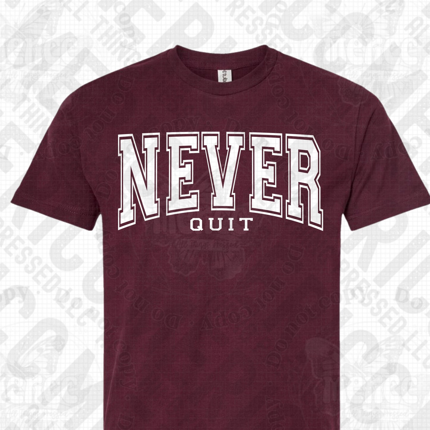 Never Quit (White)