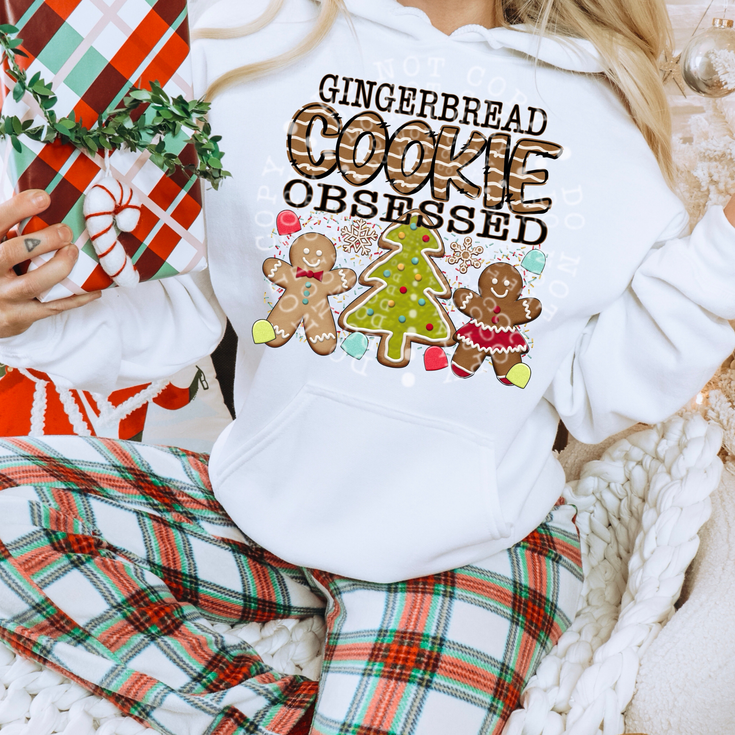 Gingerbread Cookie OBSESSED DTF
