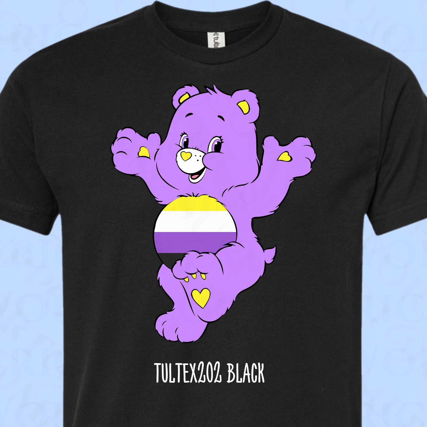 Non-Binary Bear DTF