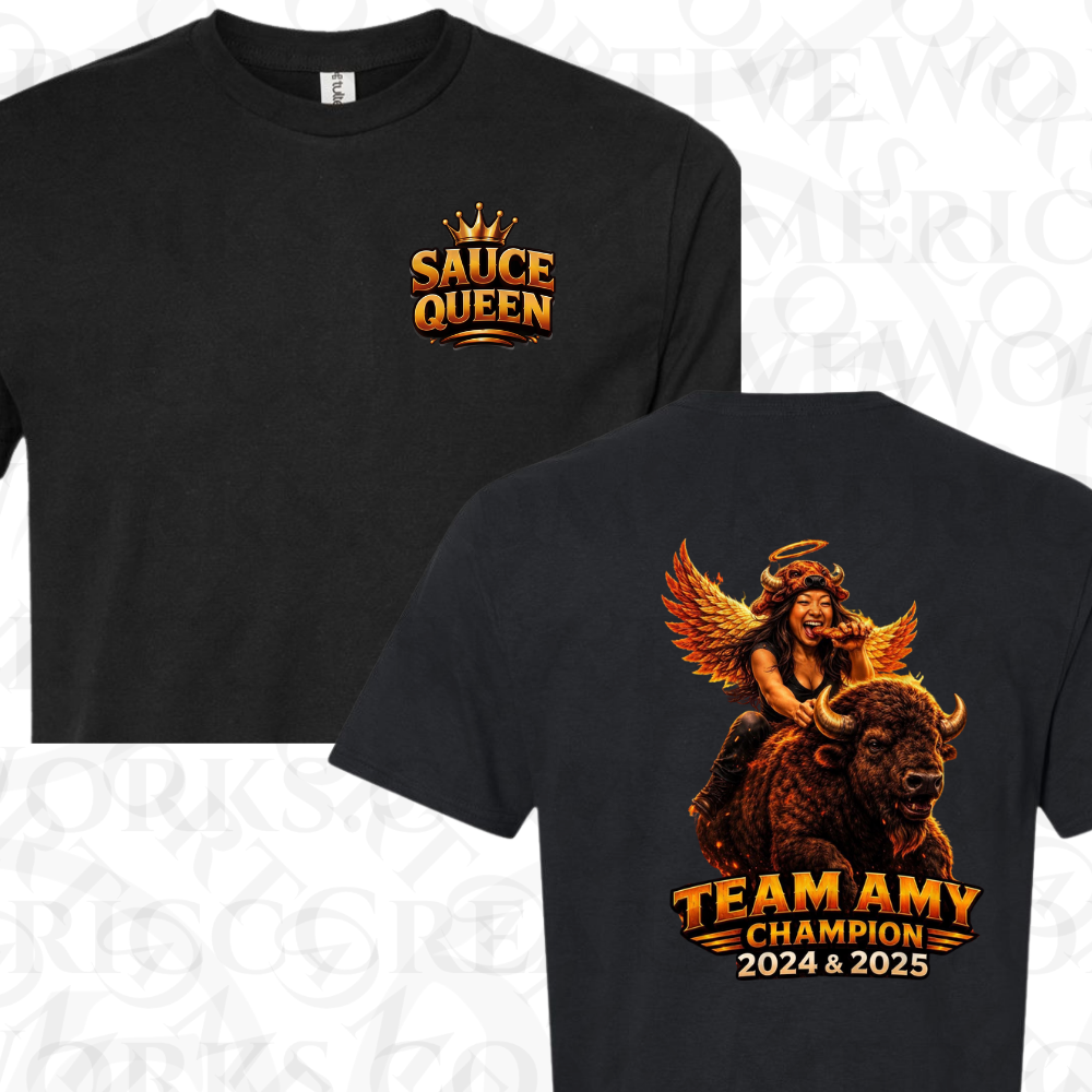 Exclusive "Team Amy" Wing Fest Tee