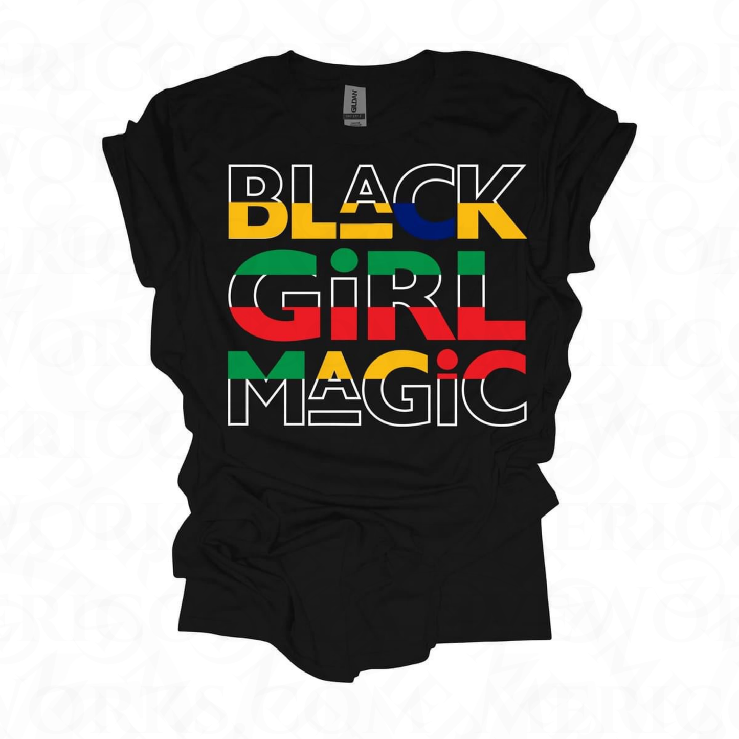 Black Girl Magic Juneteenth DTF