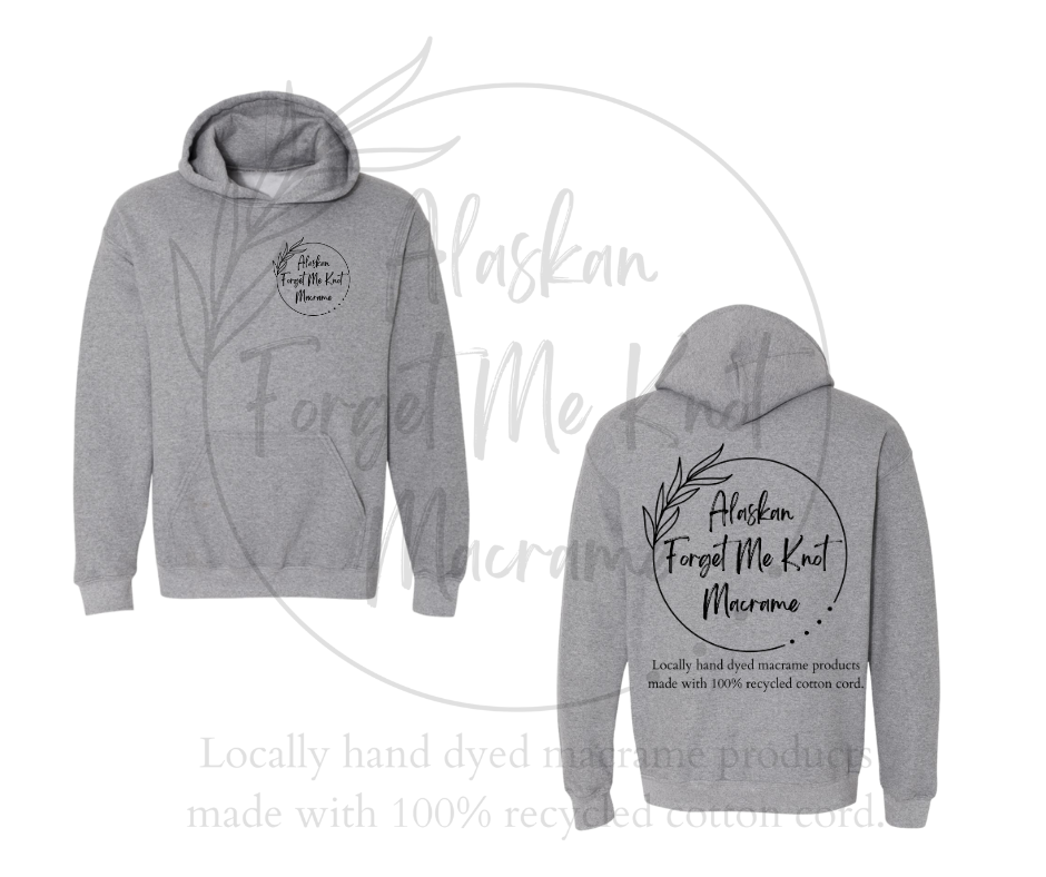 Alaskan Forget Me Knot Exclusive Pull Over Hoodie