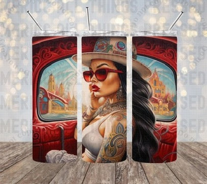 Tatted Girl Tumbler