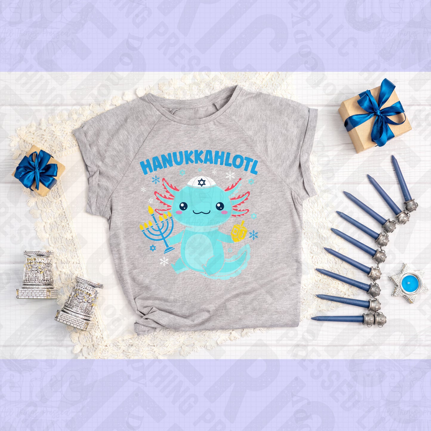 Hanukkahlotl DTF