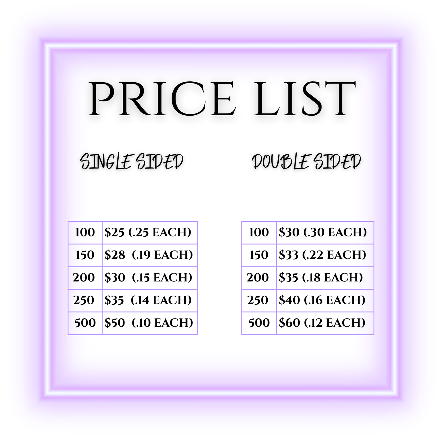 Premium Business Cards