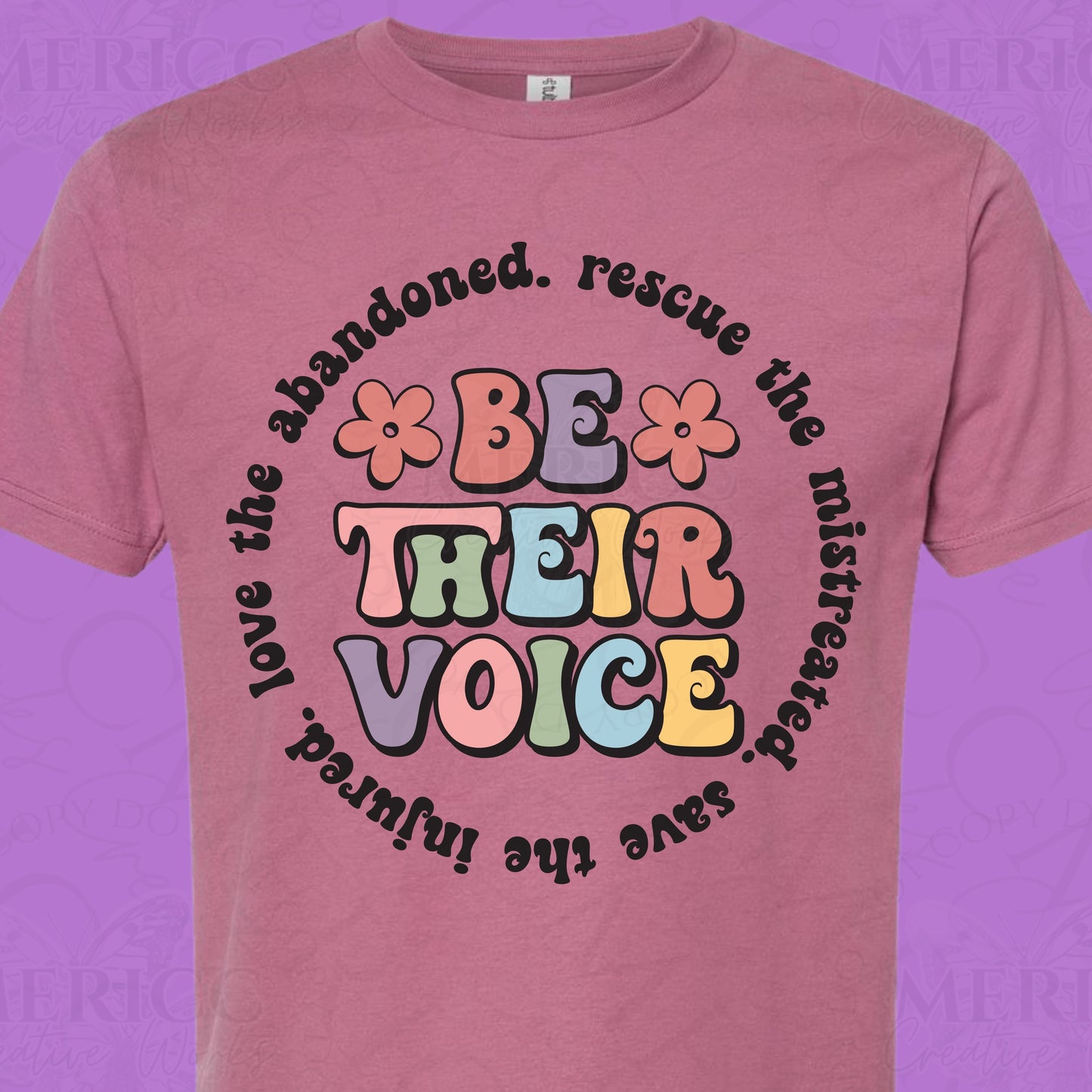 Be Their Voice DTF