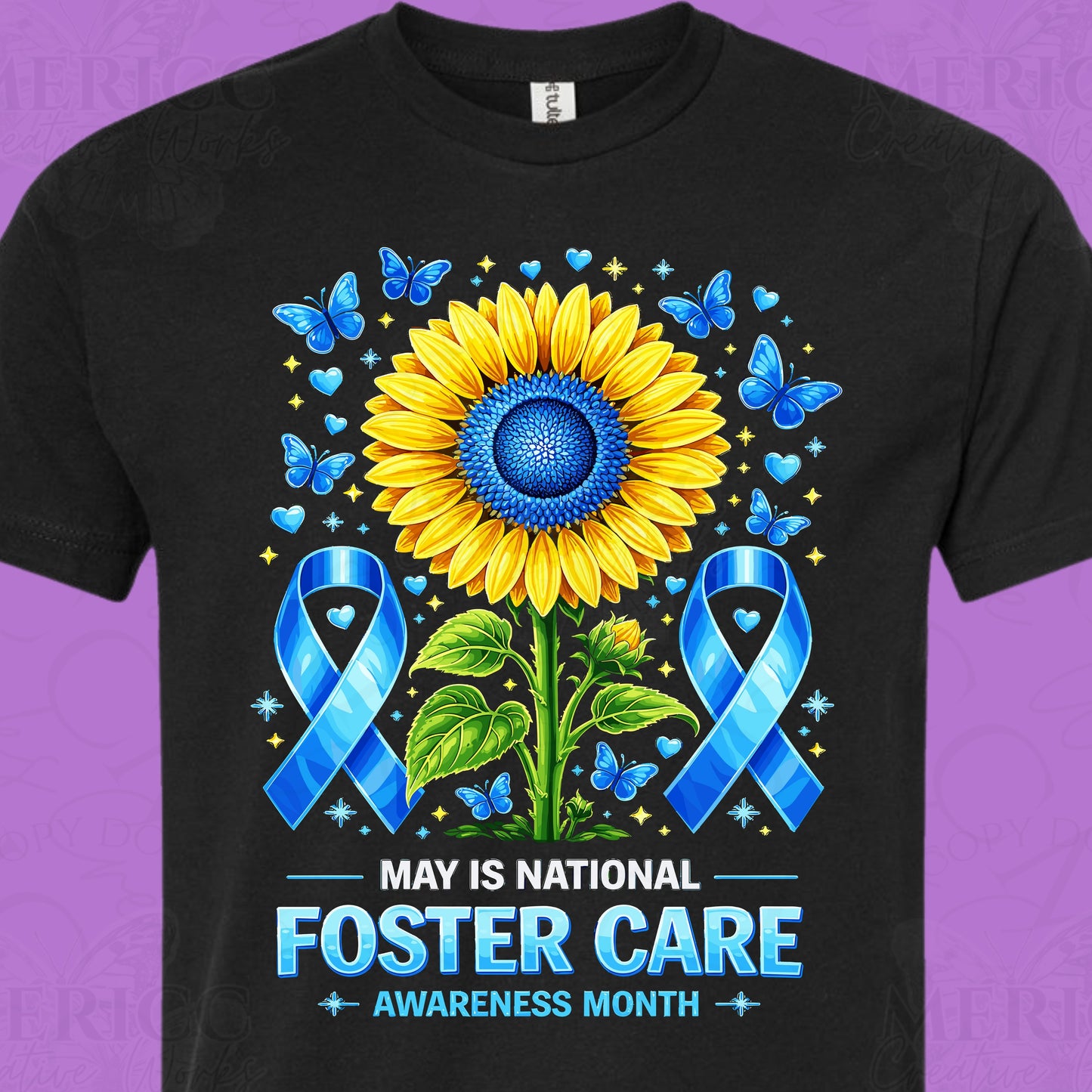 Foster Care Awareness Month | Sunflower DTF