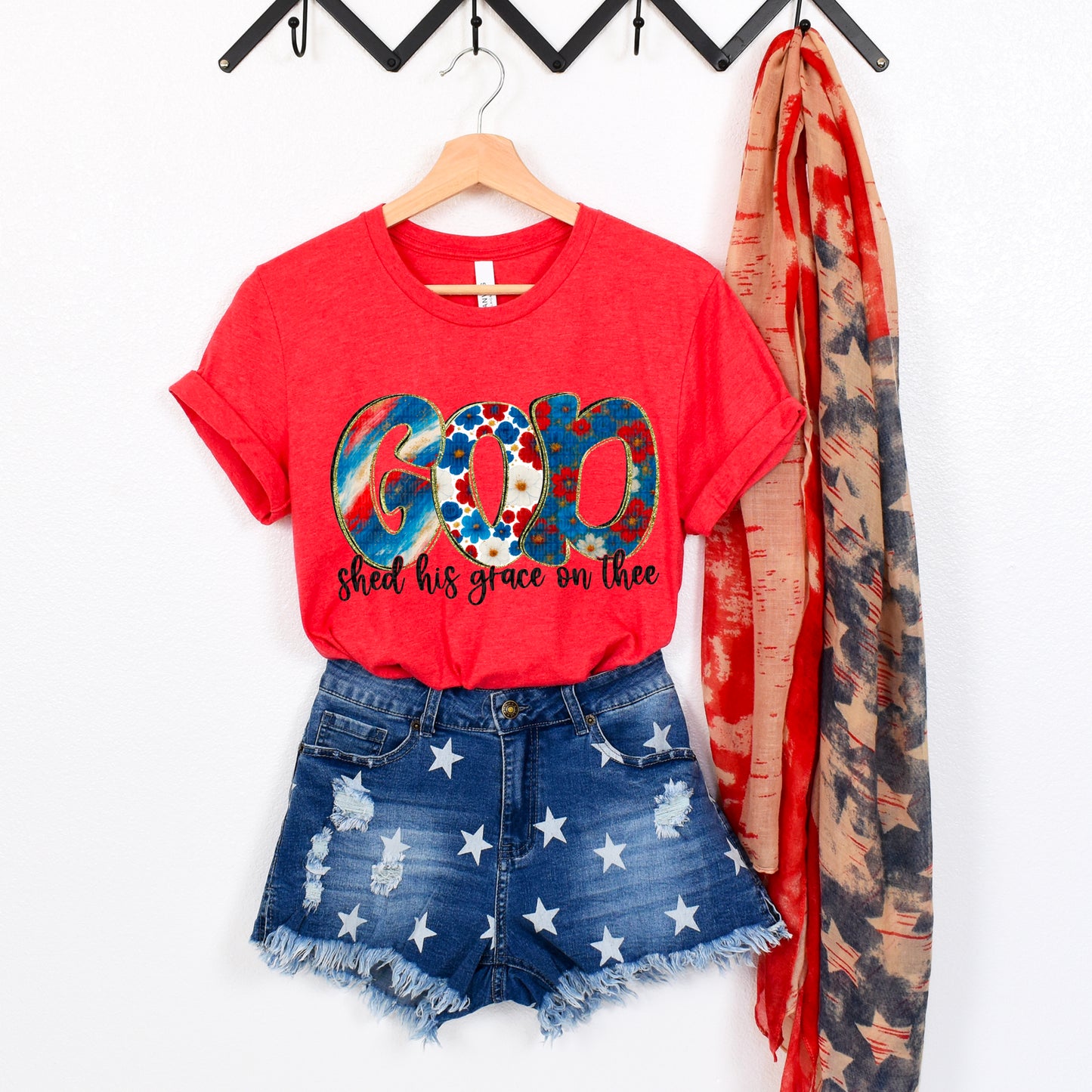 God Shed His Grace Tee