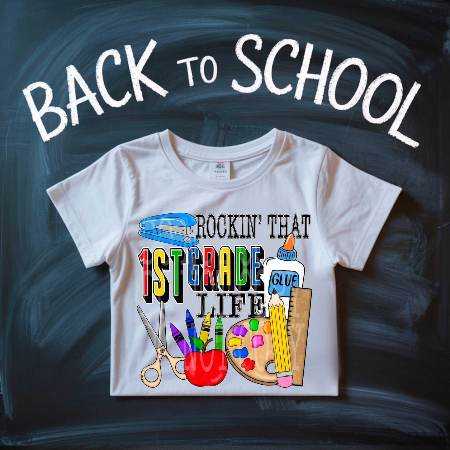 Rockin That 1st Grade Life Tee