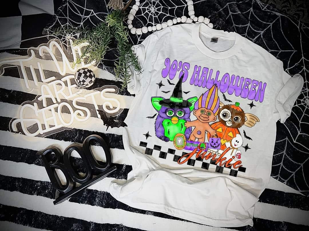 90s Halloween Junkie DTF