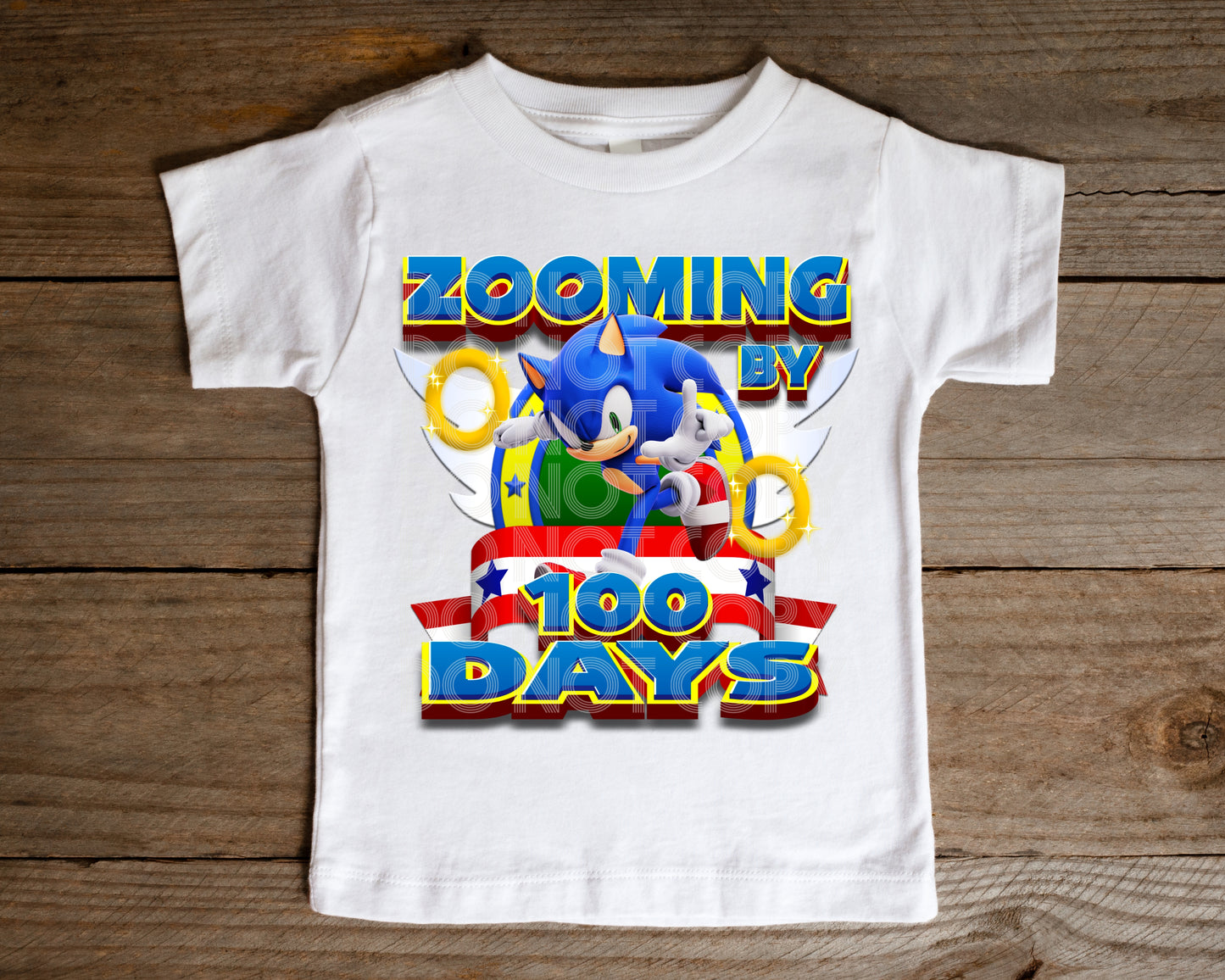 Zooming By 100 Days DTF