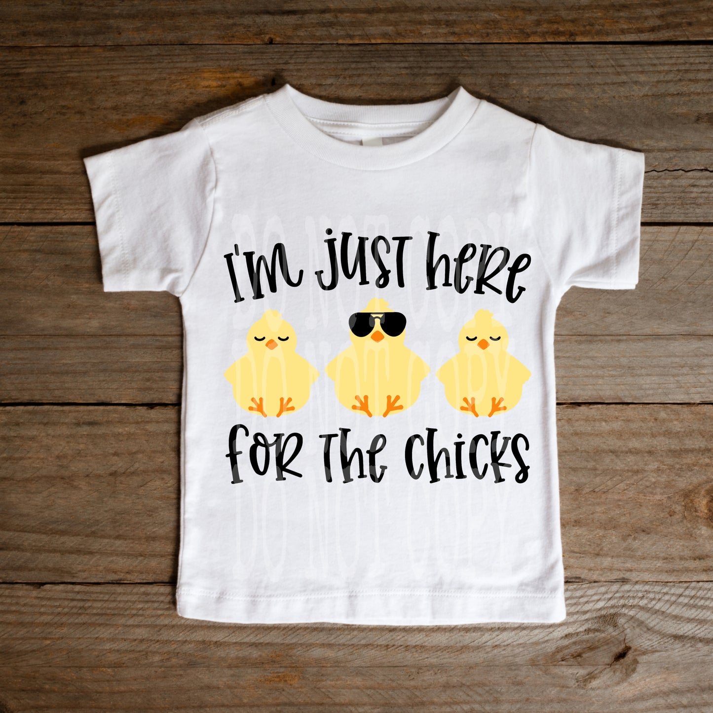 Just Here For The Chicks DTF