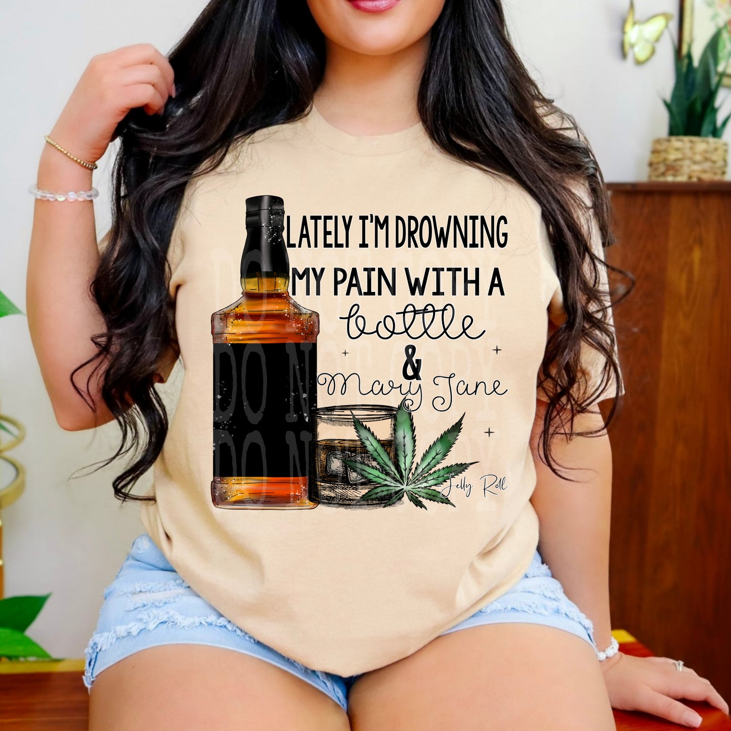 Bottle & Mary Jane DTF