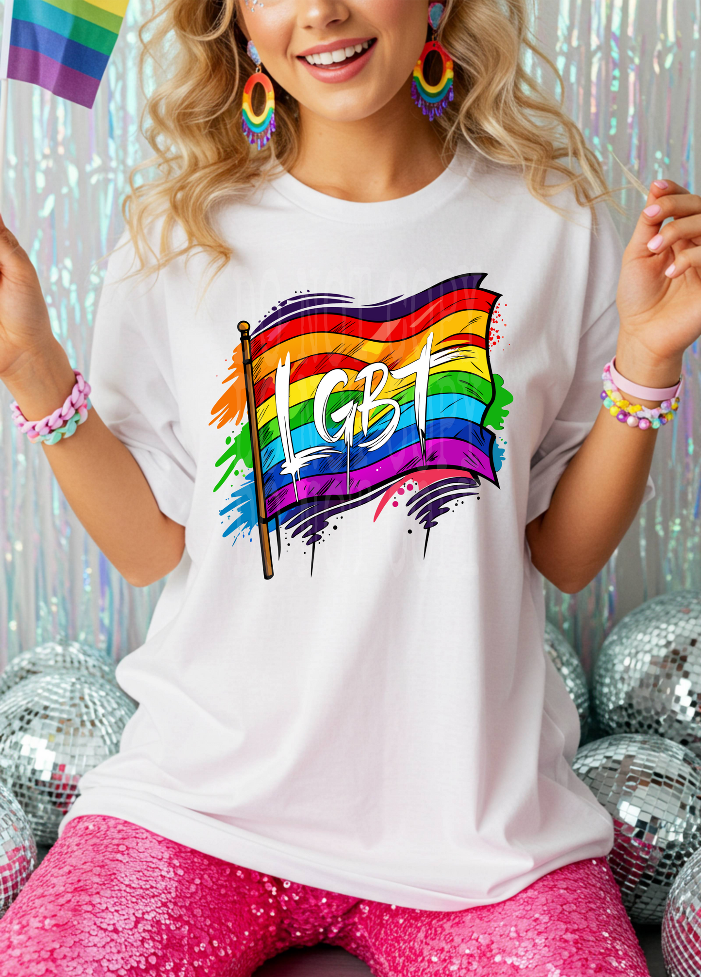 LGBT Flag DTF
