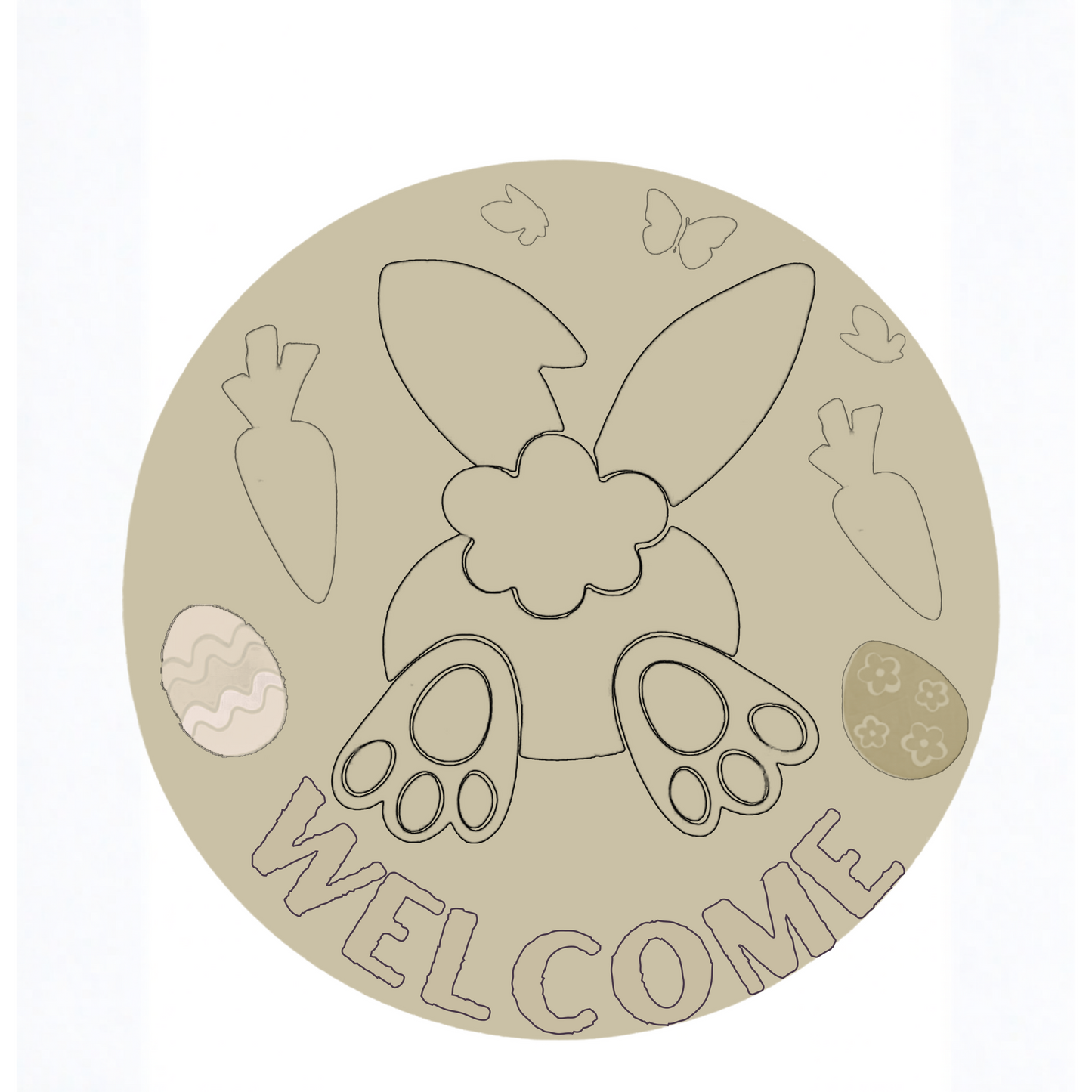 Bunny Door Hanger