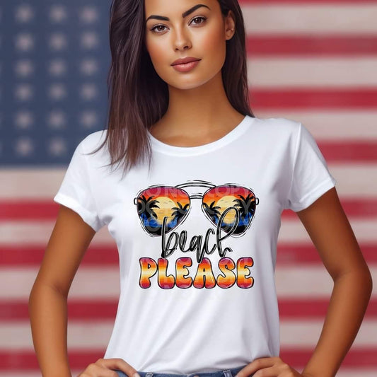 ‘Beach Please’ 🕶️ Tee