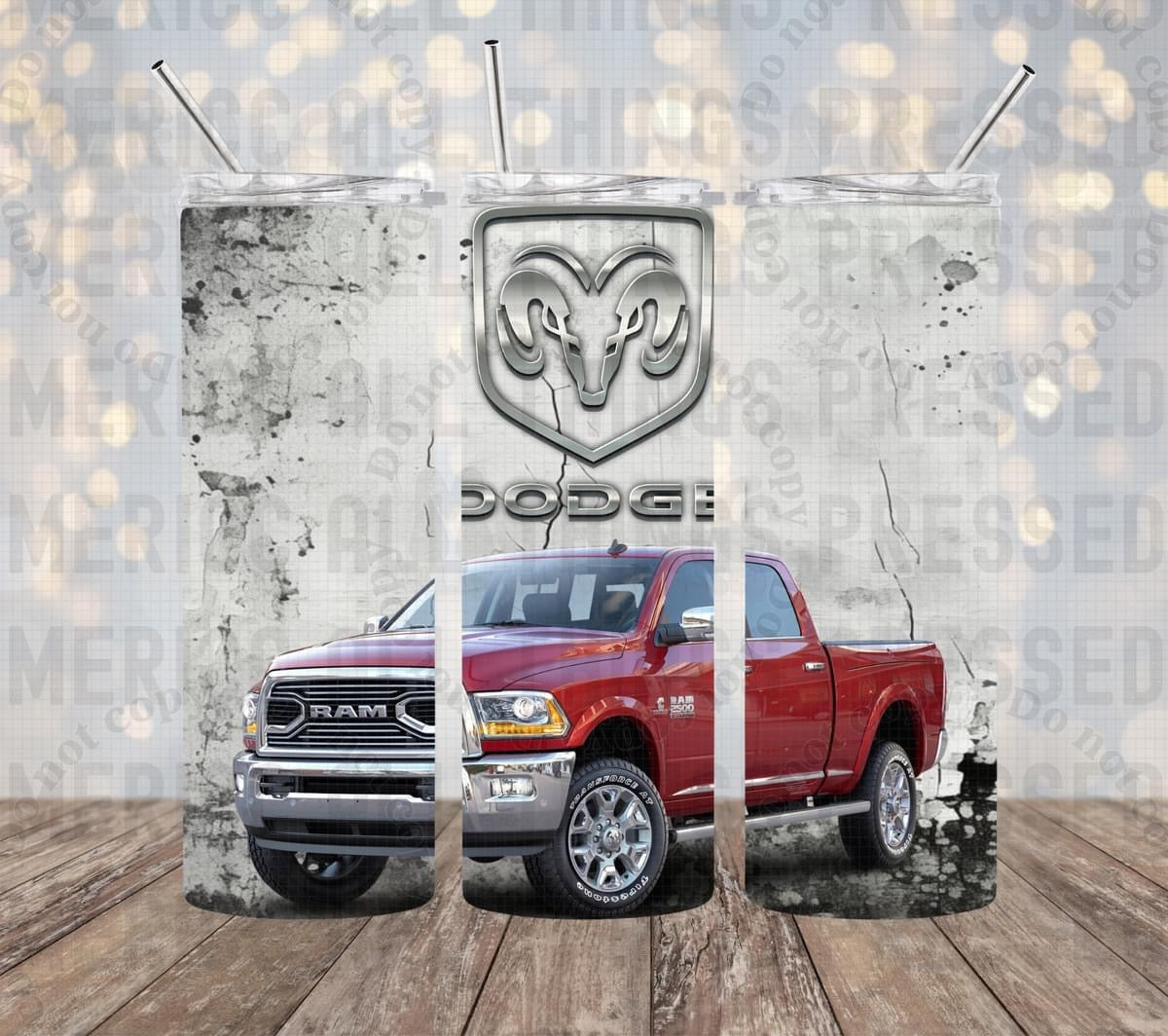 Dodge Ram Truck Tumbler