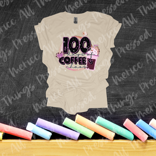 100 Days of School Coffee and Chaos