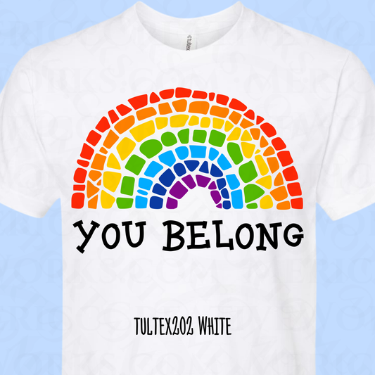You Belong | Black Text