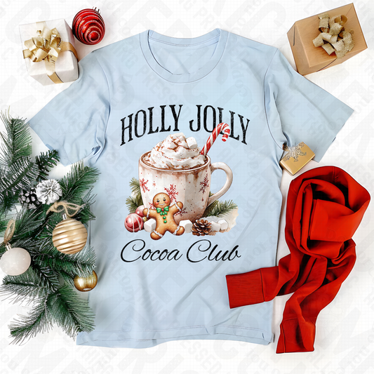 Holly Jolly Cocoa Club DTF