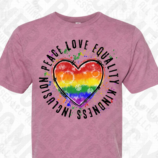 Peace, Love, Equality