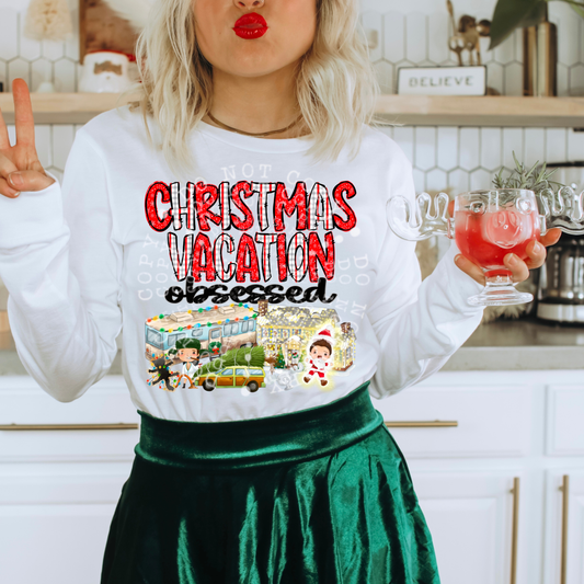 Christmas Vacation OBSESSED DTF