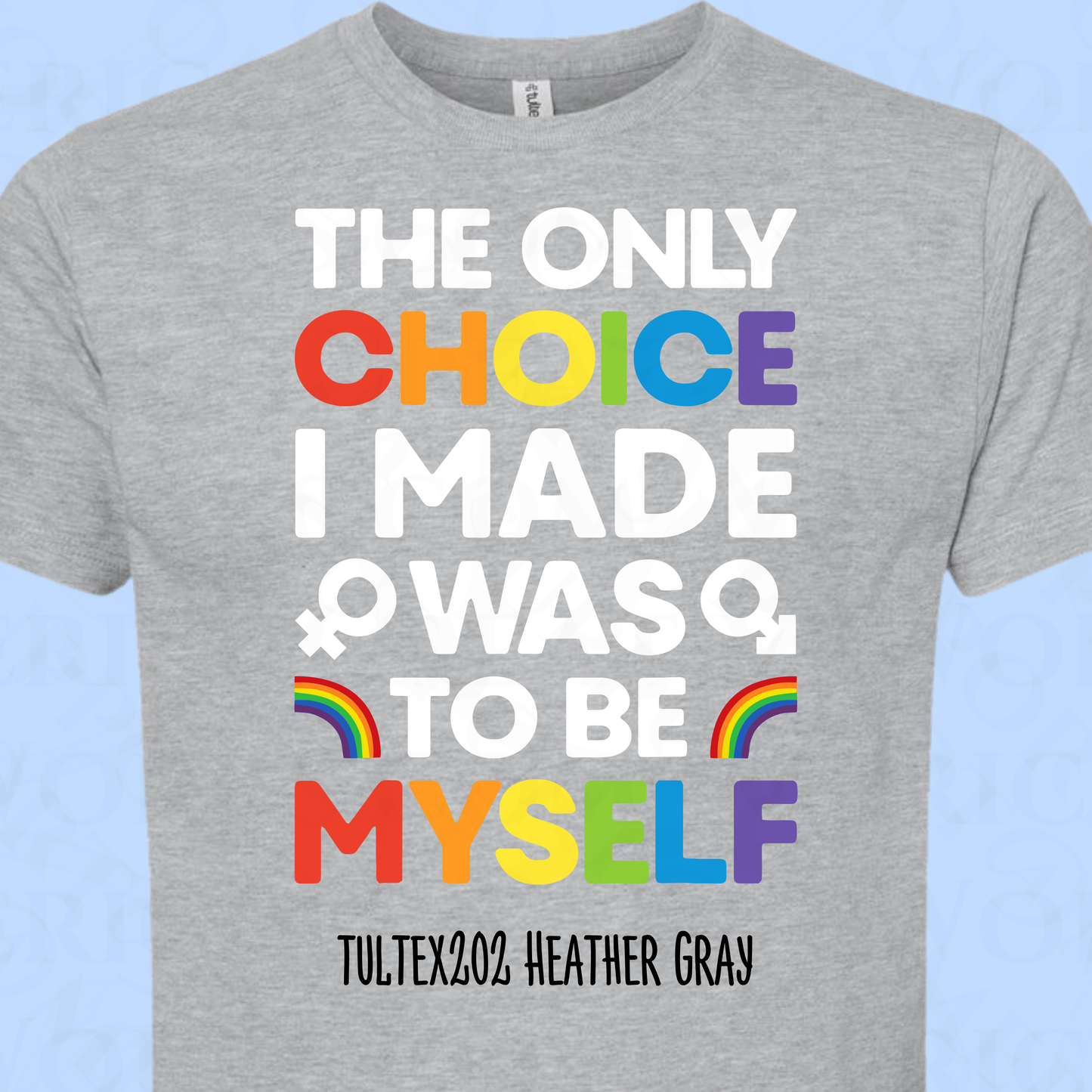 The Only Choice I Made was to be Myself