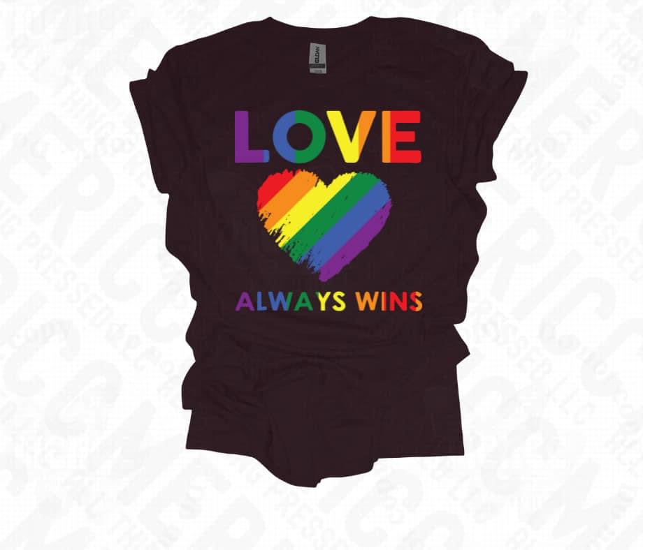 ‘Love Always Wins’ 🌈 Tee