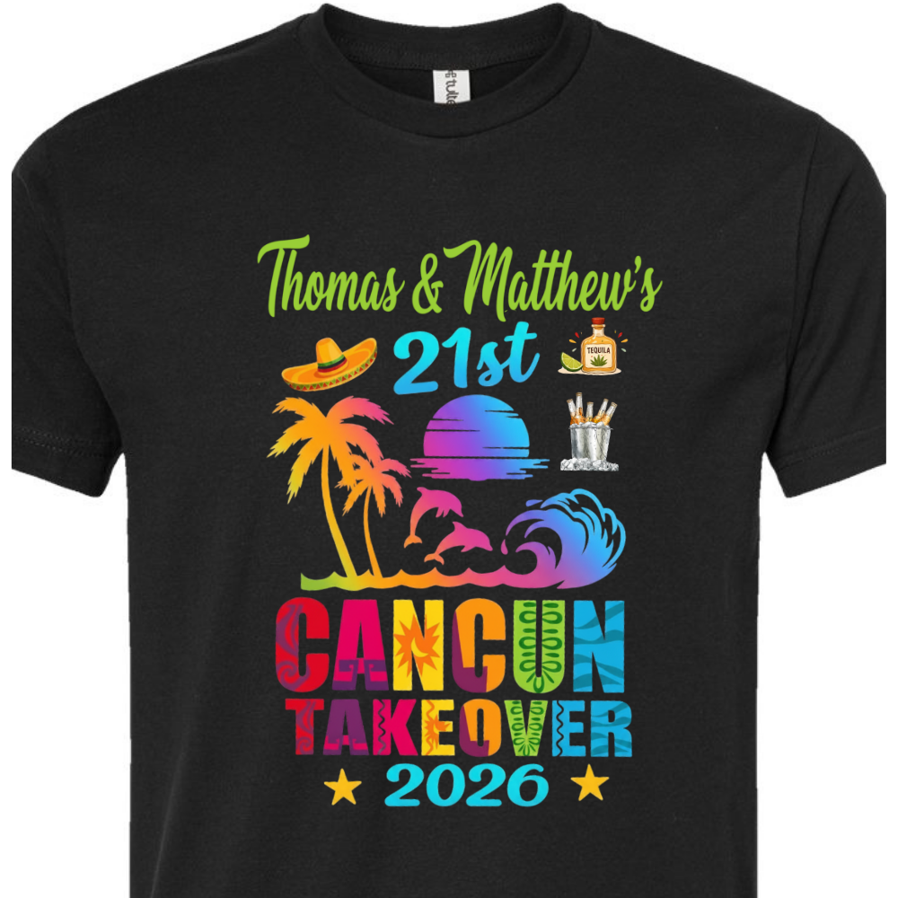 Thomas & Matthews Cancun Birthday