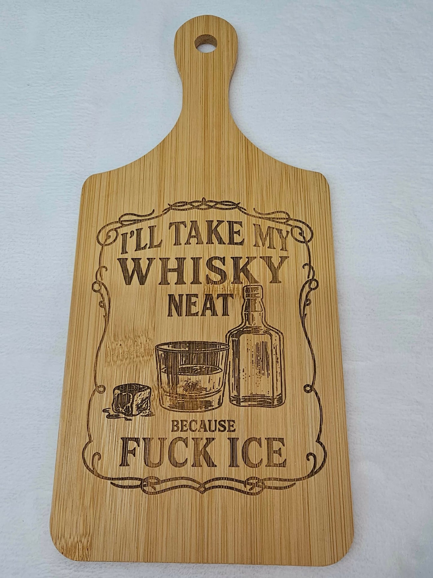 I Take My Whiskey Neat Fuck ICE