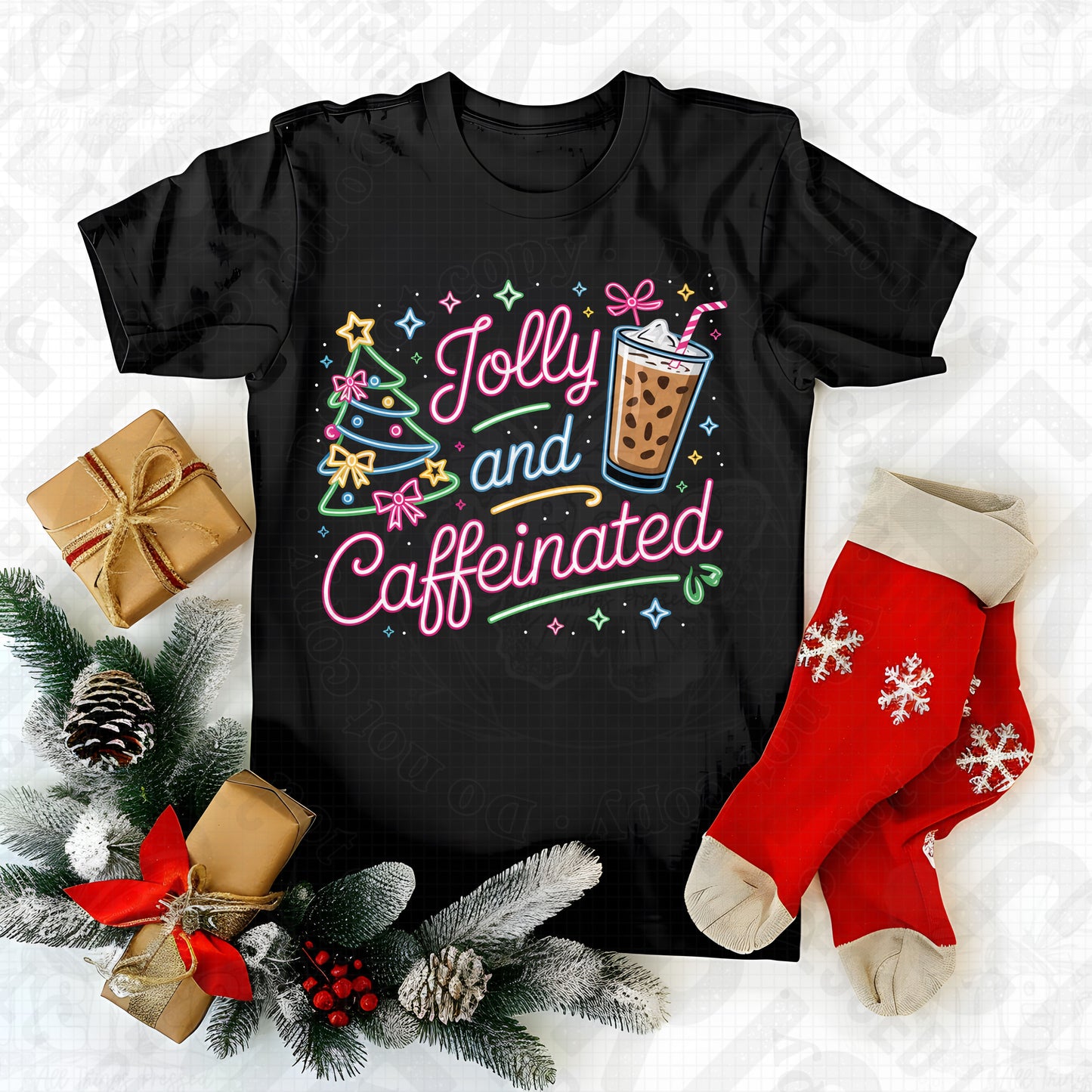 Jolly and Caffeinated DTF