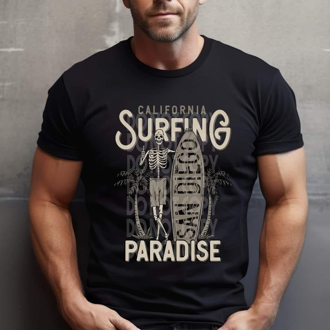 California Surfing Paradise Tee