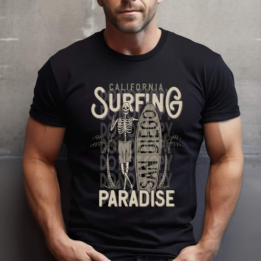 California Surfing Paradise Tee