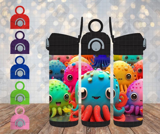 12oz Cute Octopus Cup 0102