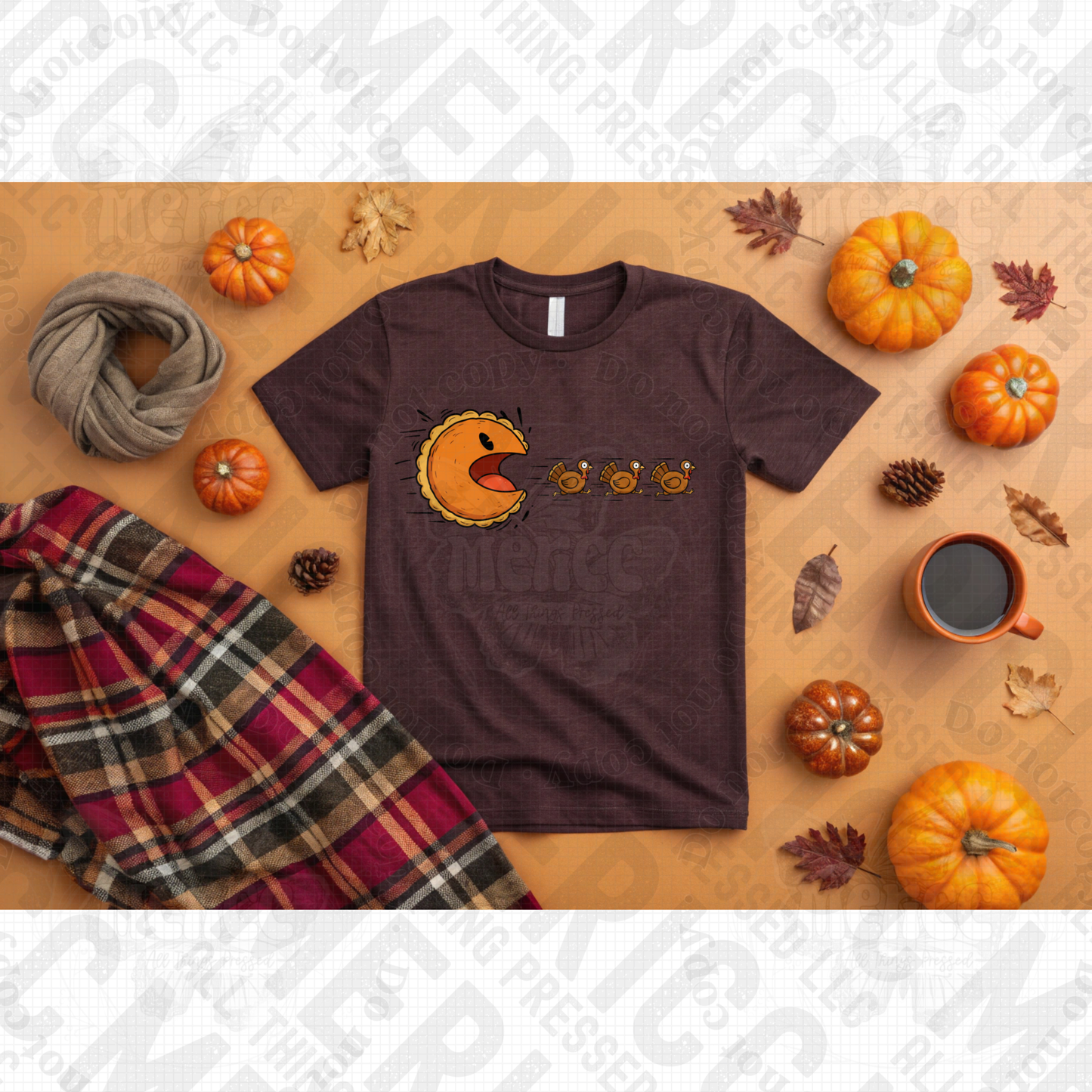Pumpkin Pie Chasing DTF