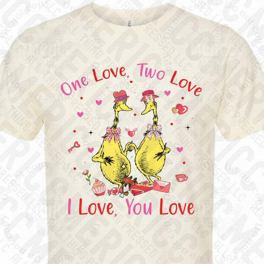 One Love, Two Love, I Love, You Love