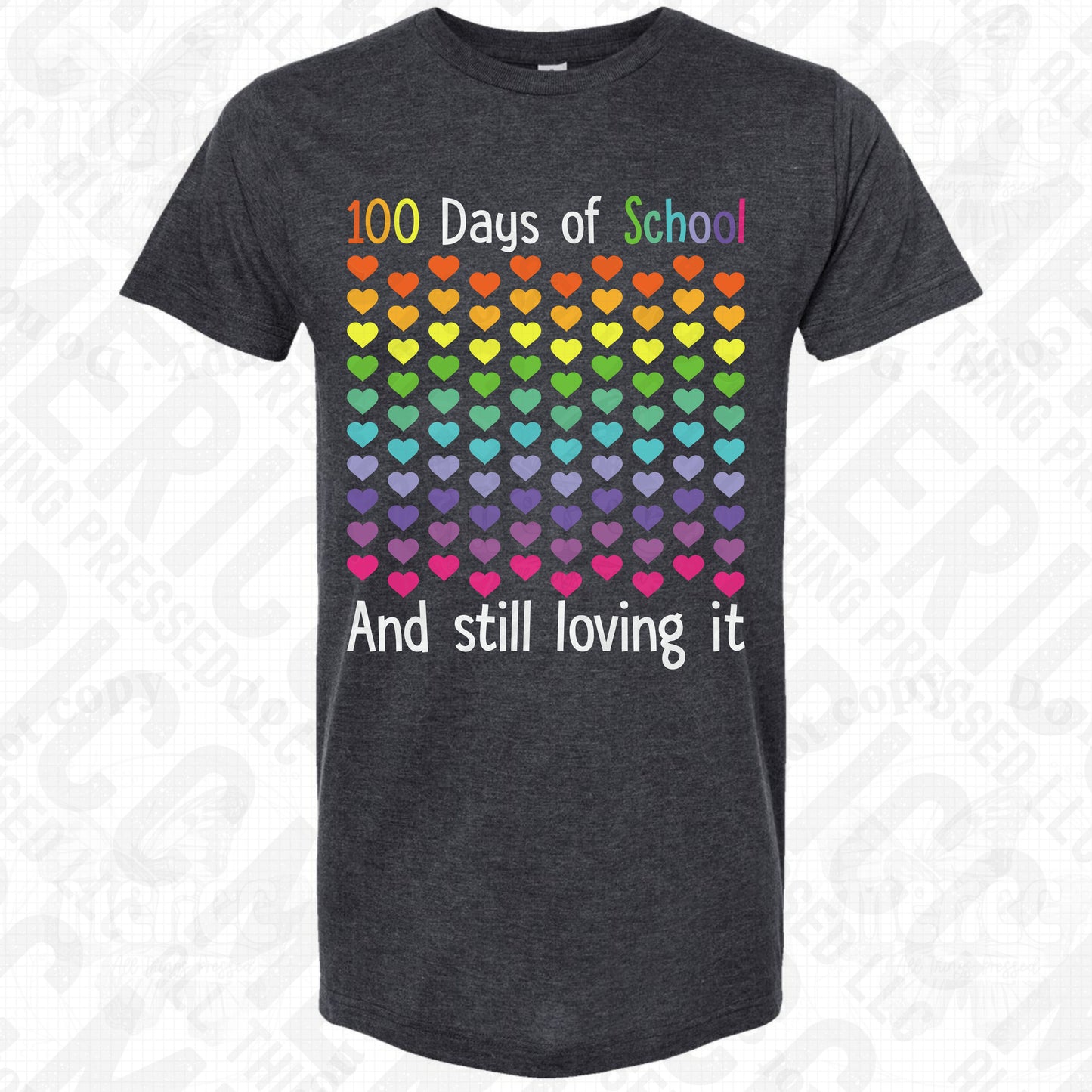 100 Days of School 10 DTF