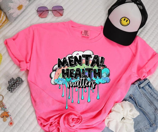 Mental Health Matters 🌈 Tee