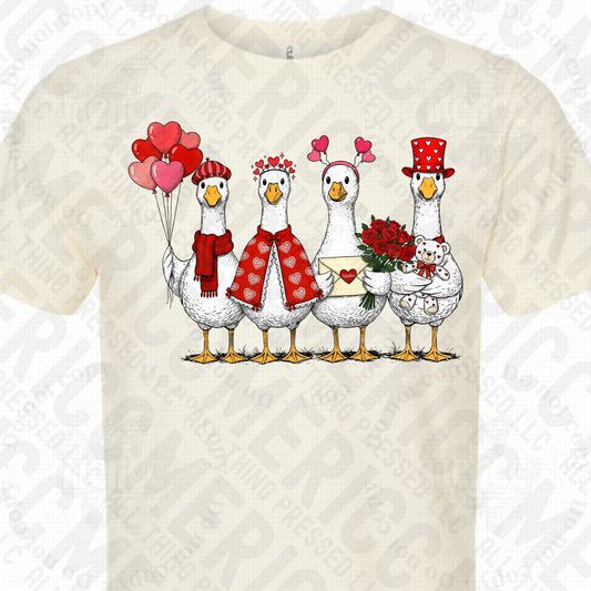 Valentine's Geese