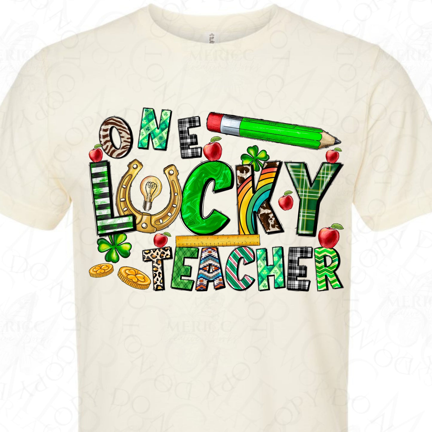One Lucky Teacher DTF #42