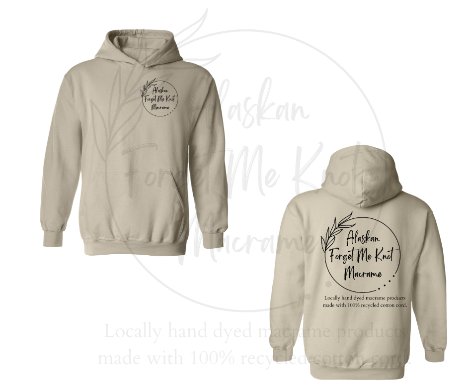 Alaskan Forget Me Knot Exclusive Pull Over Hoodie