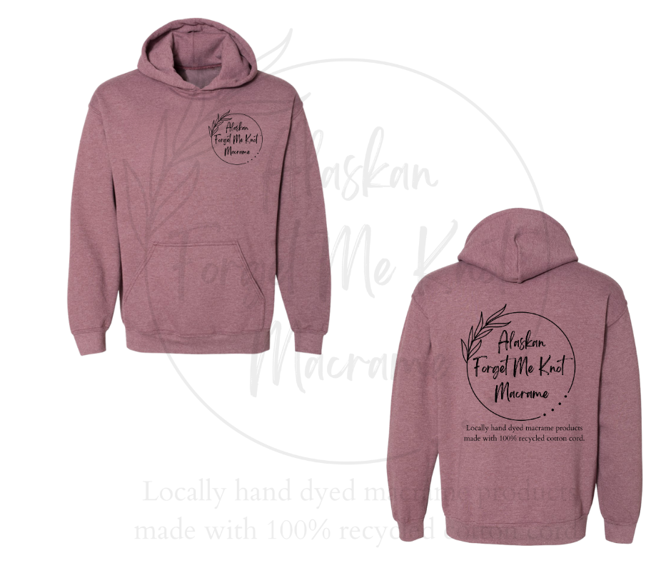 Alaskan Forget Me Knot Exclusive Pull Over Hoodie