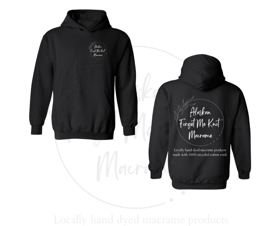 Alaskan Forget Me Knot Exclusive Pull Over Hoodie