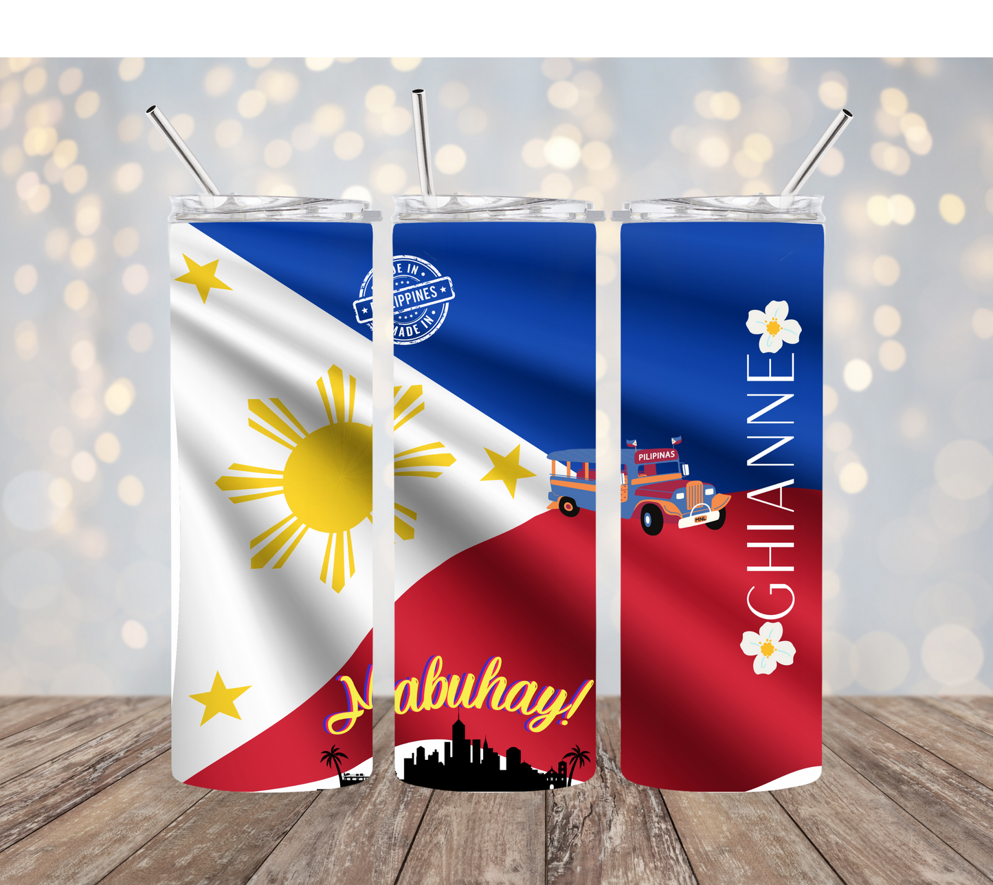 Filipina Custom Tumbler