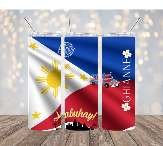 Filipina Custom Tumbler