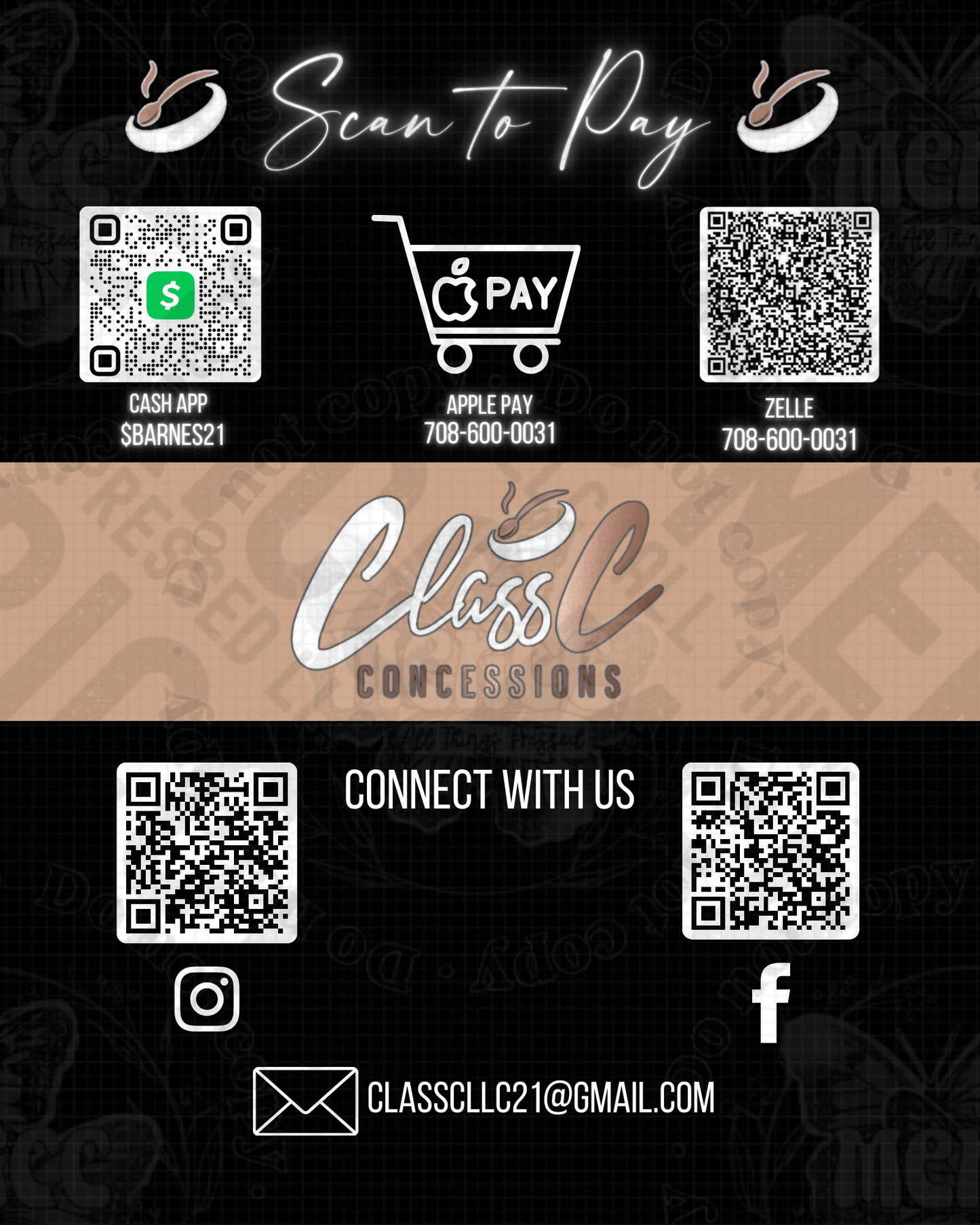 Scan to Pay Boards