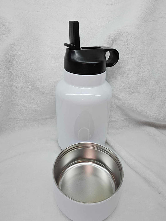 32 oz sports bottle and bowl