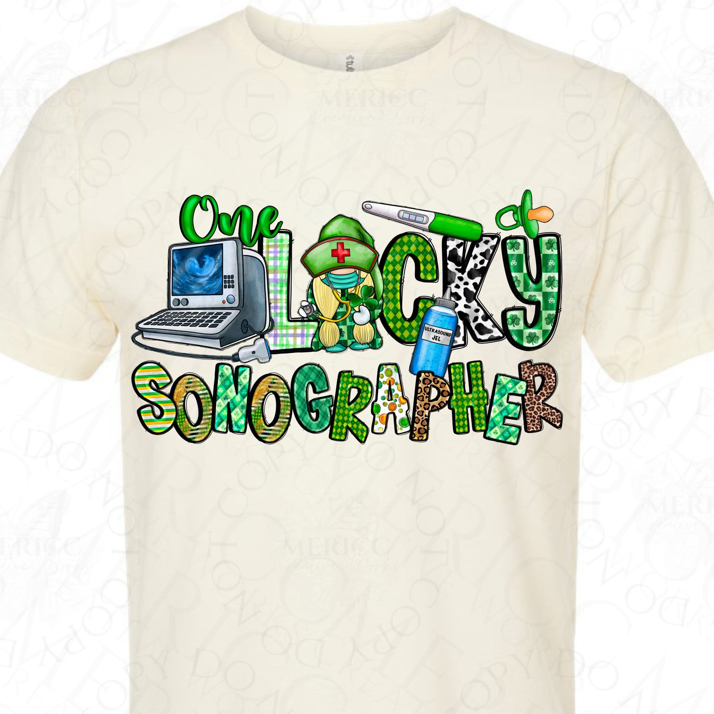 One Lucky Sonographer DTF #45