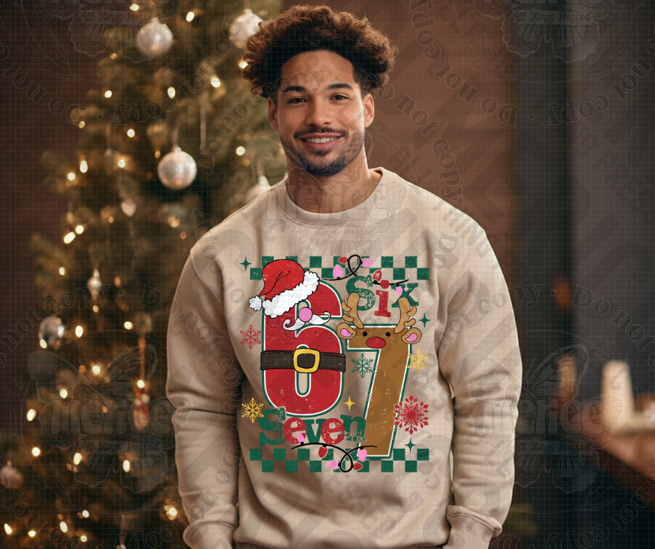 Christmas "6-7" DTF
